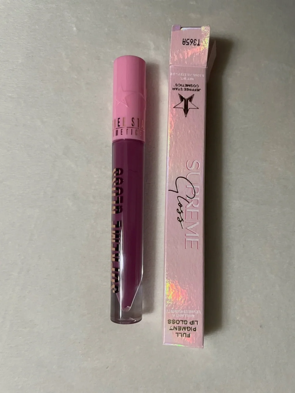 Jeffree Star Supreme Gloss NWT Full pigment Lip Gloss Improper